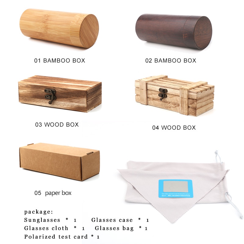 Wood Frame Sunglasses Eyewear Wood Frame Sunglasses Eyewear