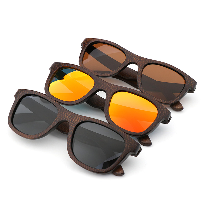 Wood Frame Sunglasses Eyewear Wood Frame Sunglasses Eyewear