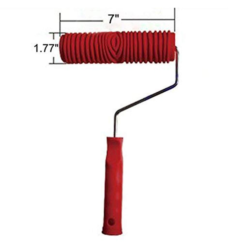 Wood Grain Painting Tool Roller and Stamper (2 pcs)