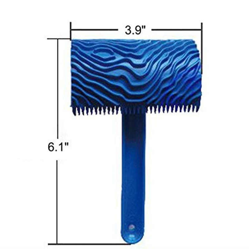 Wood Grain Painting Tool Roller and Stamper (2 pcs)