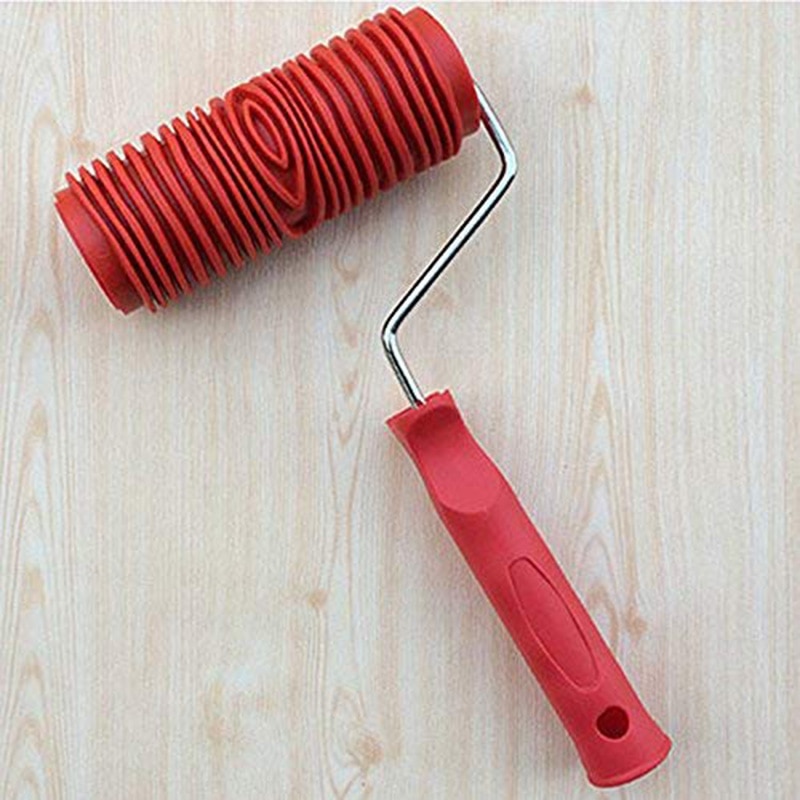 Wood Grain Painting Tool Roller and Stamper (2 pcs)
