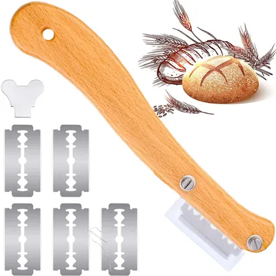 Wood Handle Bread Scoring Blade Wood Handle Bread Scoring Blade