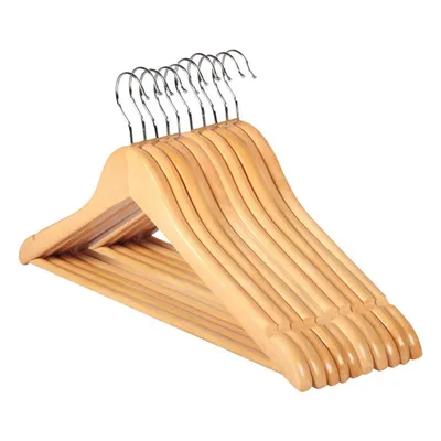 Wood Hangers Closet Organizer (10 pcs)