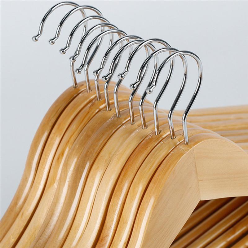 Wood Hangers Closet Organizer (10 pcs)