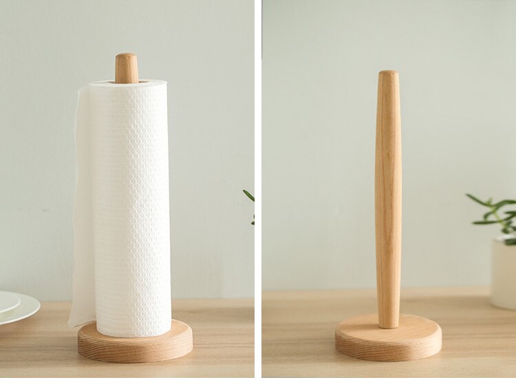 Wood Kitchen Towel Holder