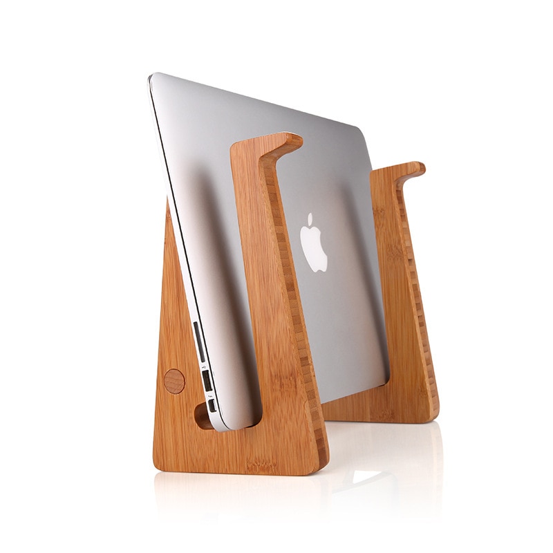 Wood Laptop Holder Bracket Stand