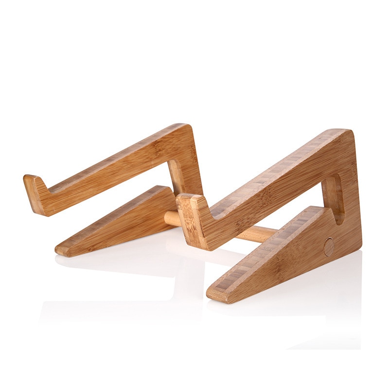 Wood Laptop Holder Bracket Stand