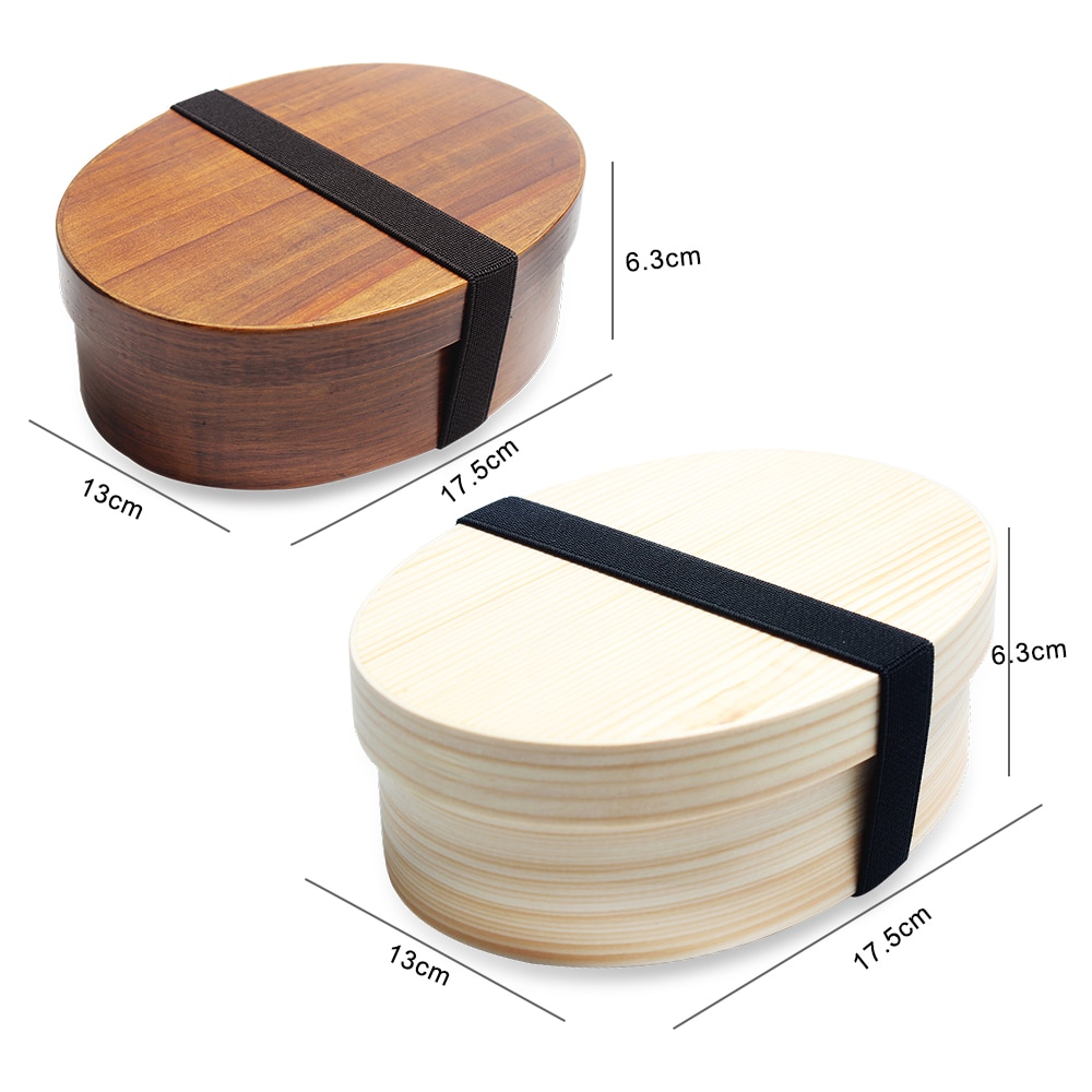 Wood Lunch Box Bento Container Kit Wood Lunch Box Bento Container Kit