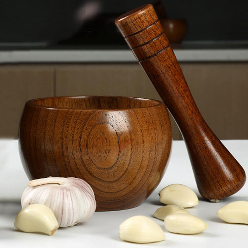 Wood Mortar and Pestle Kitchen Tools Wood Mortar and Pestle Kitchen Tools