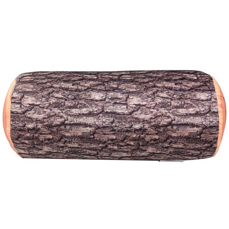 Wood Pillow Realistic Log Cushion