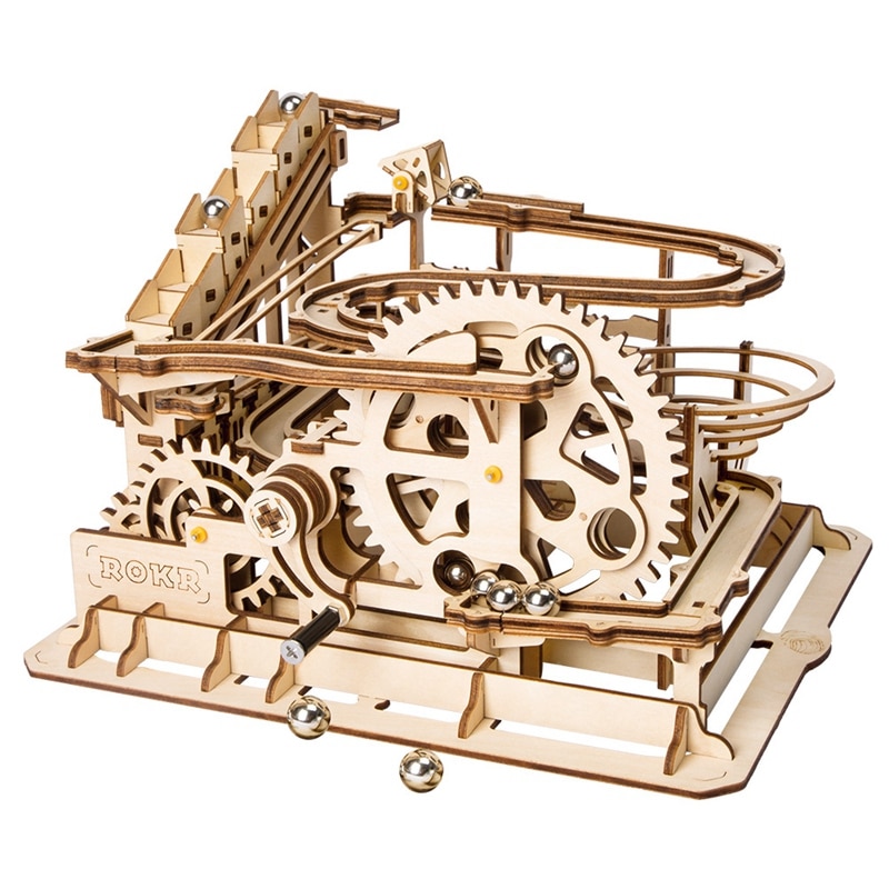 Wood Puzzle Marble Game Kit