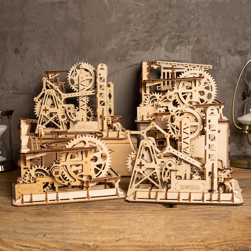 Wood Puzzle Marble Game Kit Wood Puzzle Marble Game Kit