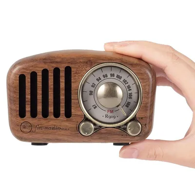 Wood Radio Rechargeable Mini Radio Wood Radio Rechargeable Mini Radio