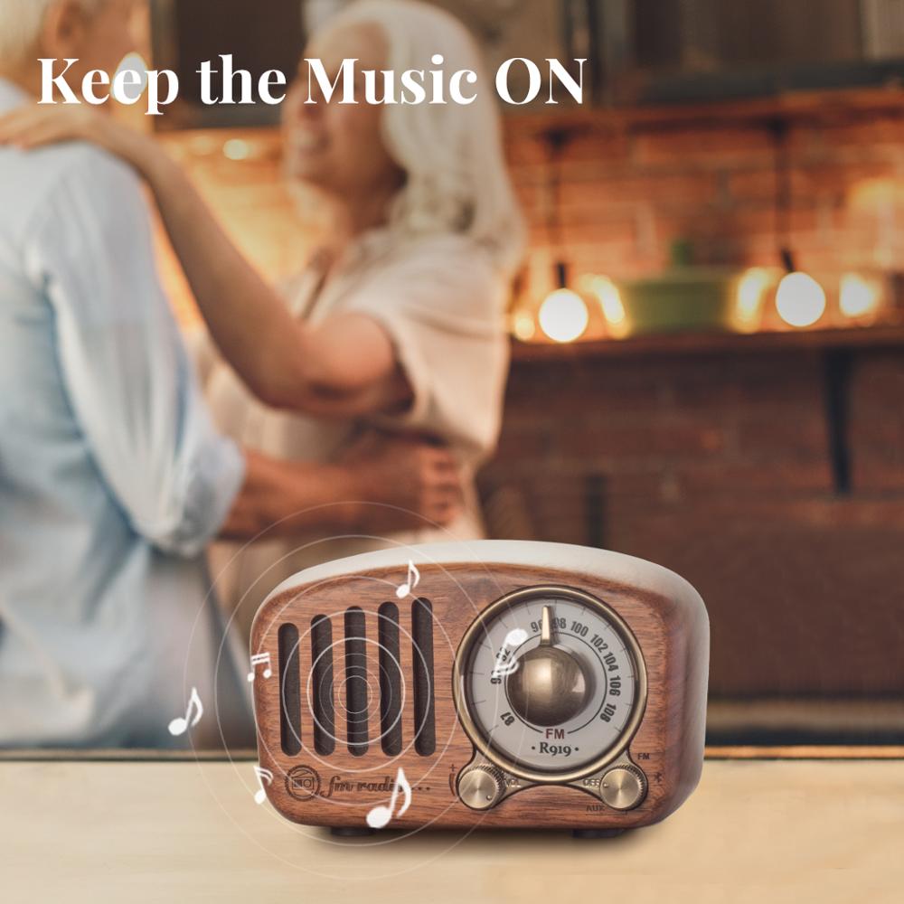 Wood Radio Rechargeable Mini Radio Wood Radio Rechargeable Mini Radio