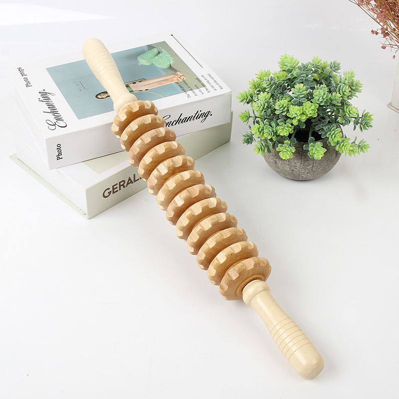 Wood Roller Therapy Massage Tool Wood Roller Therapy Massage Tool