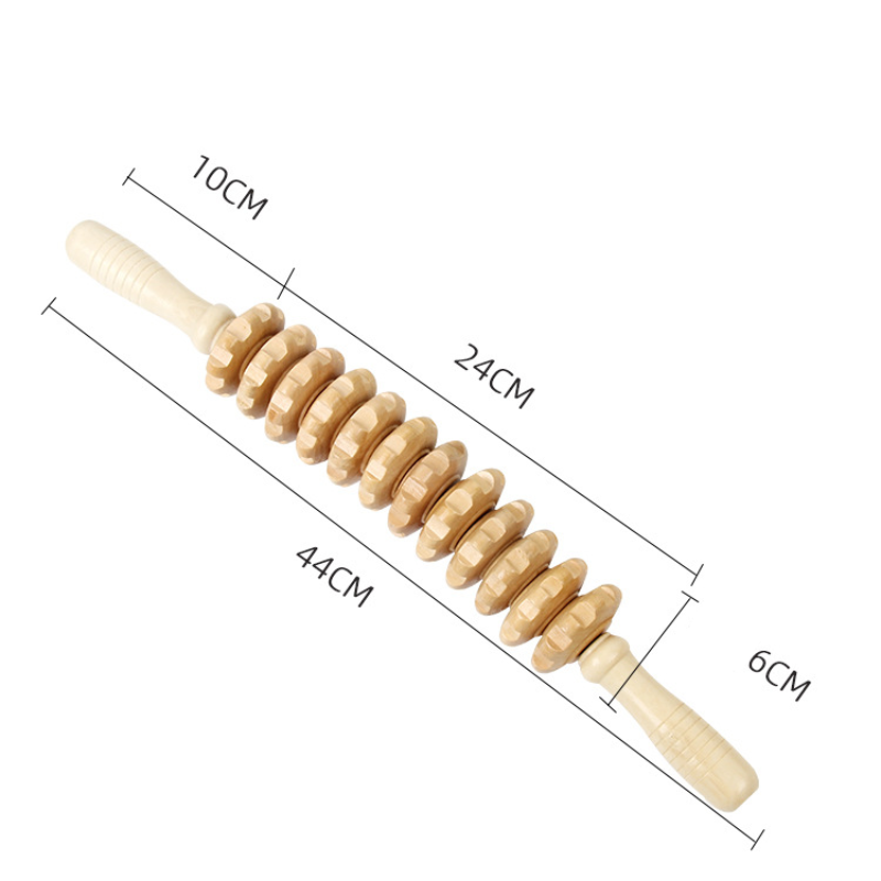 Wood Roller Therapy Massage Tool Wood Roller Therapy Massage Tool