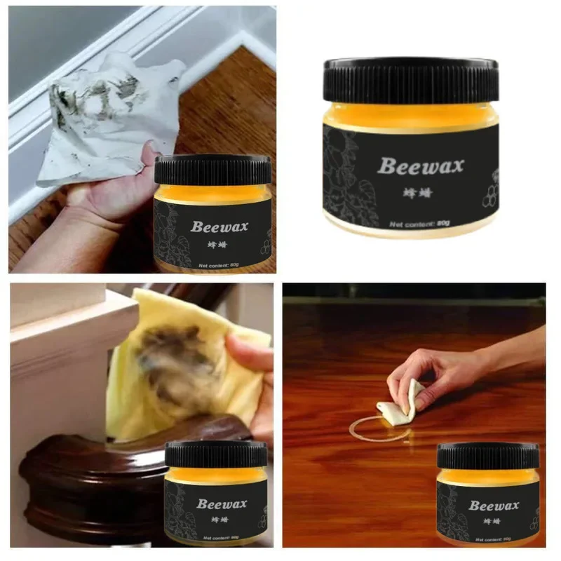 Wood Seasoning Beeswax Household Furniture Polishing Beewax Waterproof Wood Wax Polish Wooden Floor Furniture Care Bee