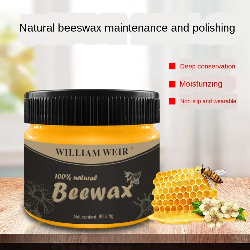 Wood Seasoning Beeswax Household Furniture Polishing Beewax Waterproof Wood Wax Polish Wooden Floor Furniture Care Bee