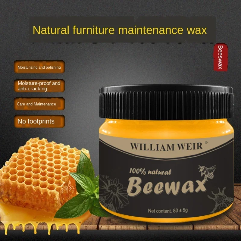Wood Seasoning Beeswax Household Furniture Polishing Beewax Waterproof Wood Wax Polish Wooden Floor Furniture Care Bee