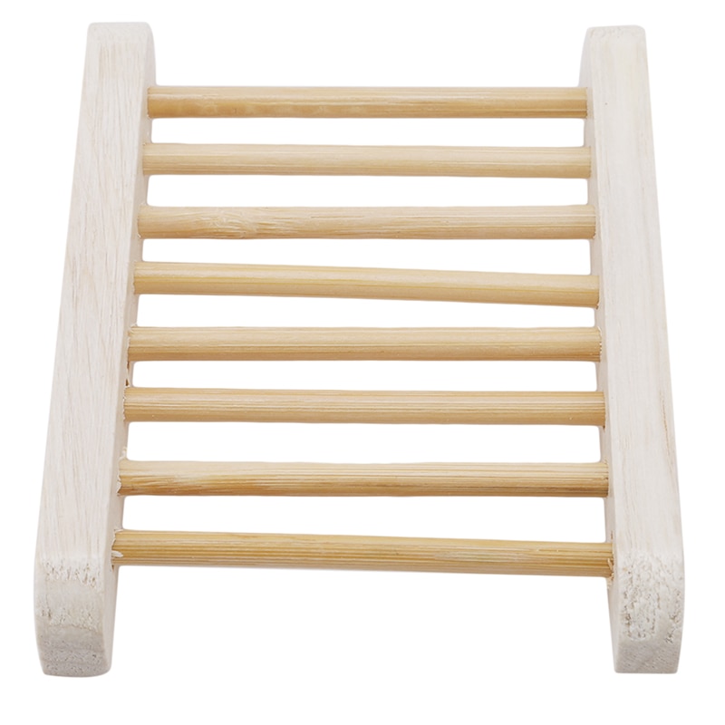 Wood Soap Tray Draining Dish