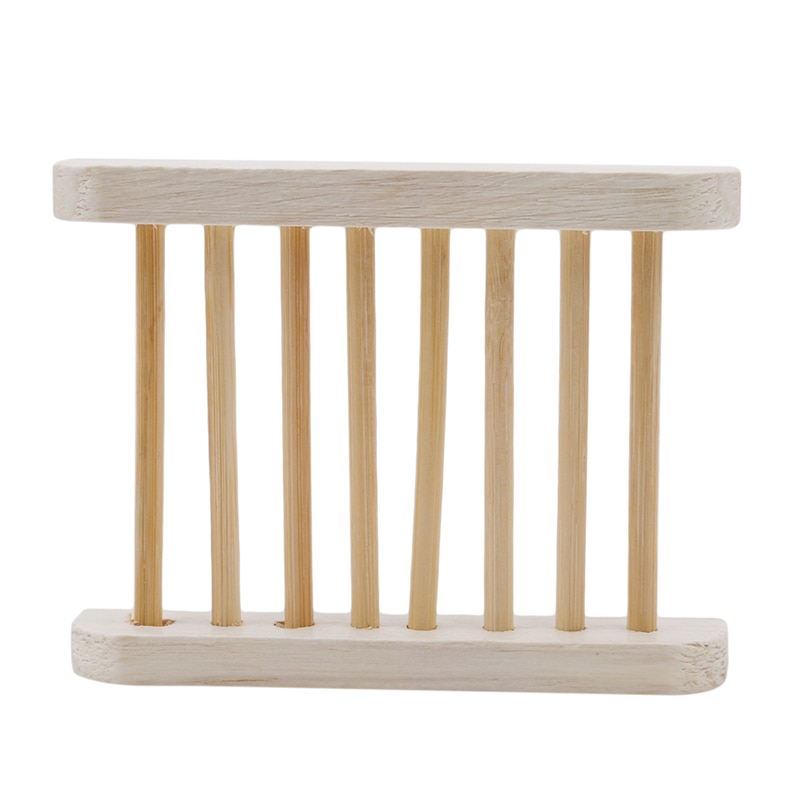 Wood Soap Tray Draining Dish