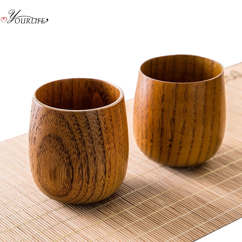 Wood Teacup Japanese Style Wood Teacup Japanese Style