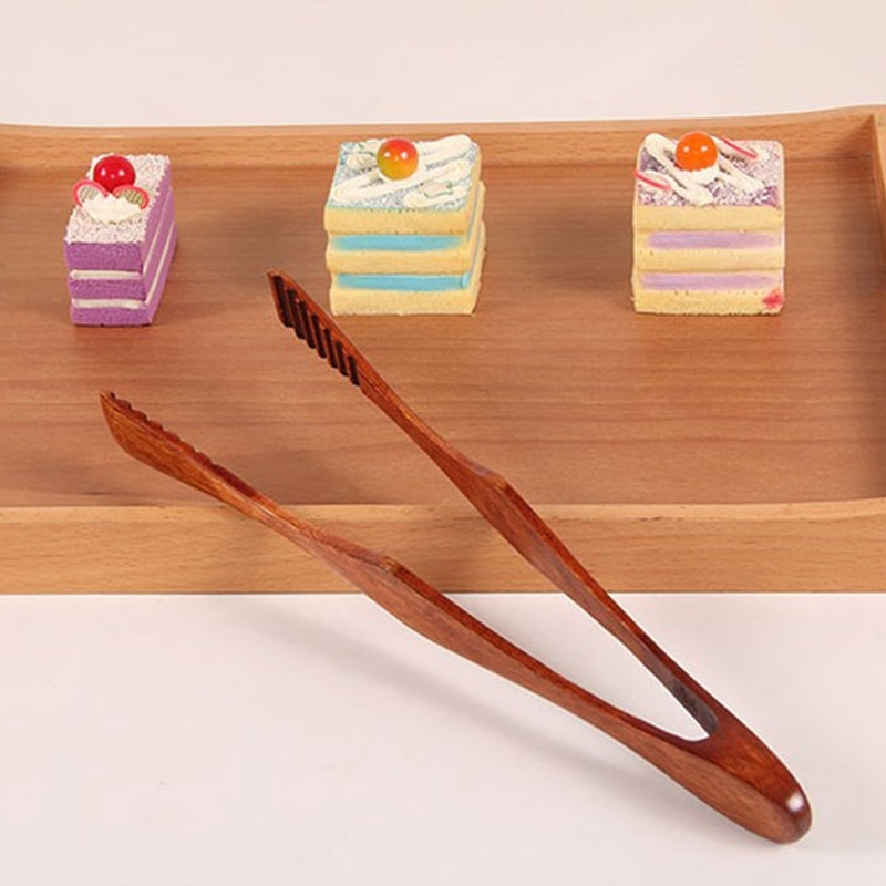 Wood Tongs Bamboo Kitchen Utensil