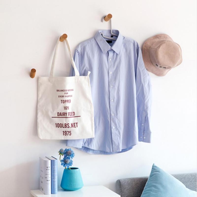 Wood Wall Hook Natural Hanger and Decor