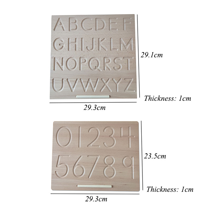 Wooden Alphabet Tracing Board Wooden Alphabet Tracing Board