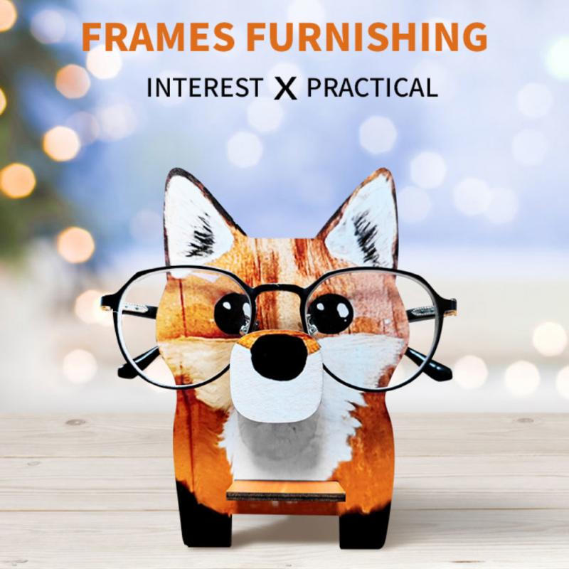 Wooden Animal Eyeglass Holder Wooden Animal Eyeglass Holder