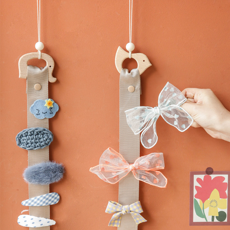 Wooden Animal Hair Accessories Wall Organizer Wooden Animal Hair Accessories Wall Organizer