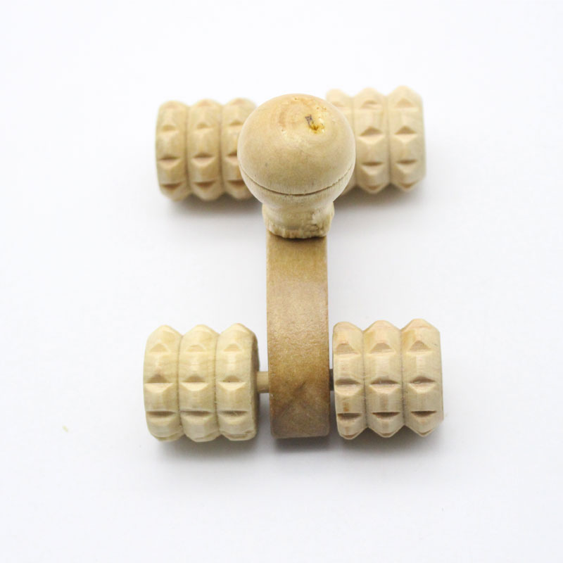 Wooden Back Massager Roller Wooden Back Massager Roller