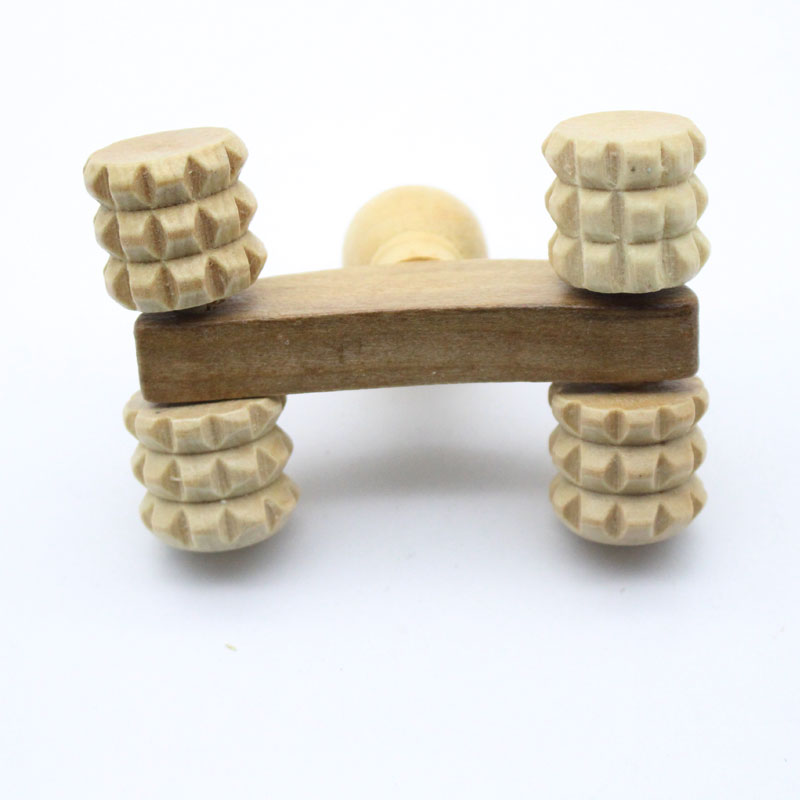 Wooden Back Massager Roller Wooden Back Massager Roller