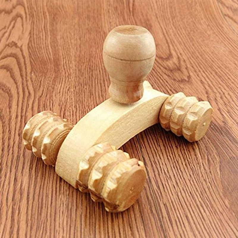Wooden Back Massager Roller Wooden Back Massager Roller