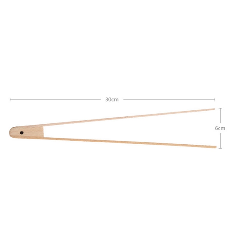 Wooden Bamboo Bread Tongs Wooden Bamboo Bread Tongs