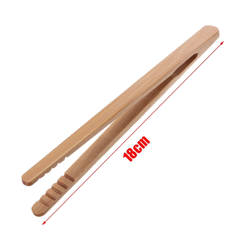 Wooden Bamboo Toast Tongs (8 pcs)