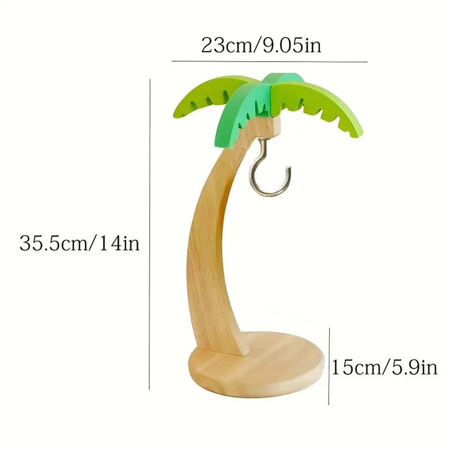 Wooden Banana Rack Hanging Kitchen Rack Simulated Leaf Decorative Fruit Vertical Storage Rack with Hook Kitchen Wooden Banana Rack Hanging Kitchen Rack Simulated Leaf Decorative Fruit Vertical Storage Rack with Hook Kitchen