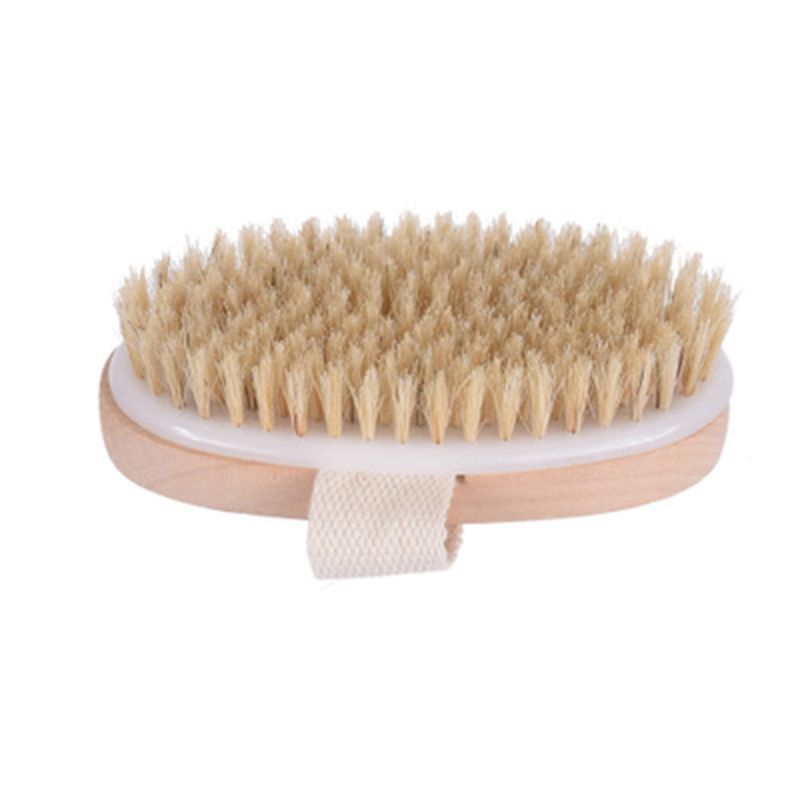 Wooden Base Natural Bath Brush