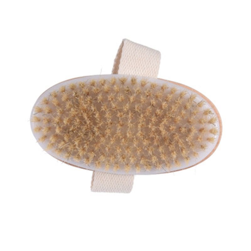 Wooden Base Natural Bath Brush
