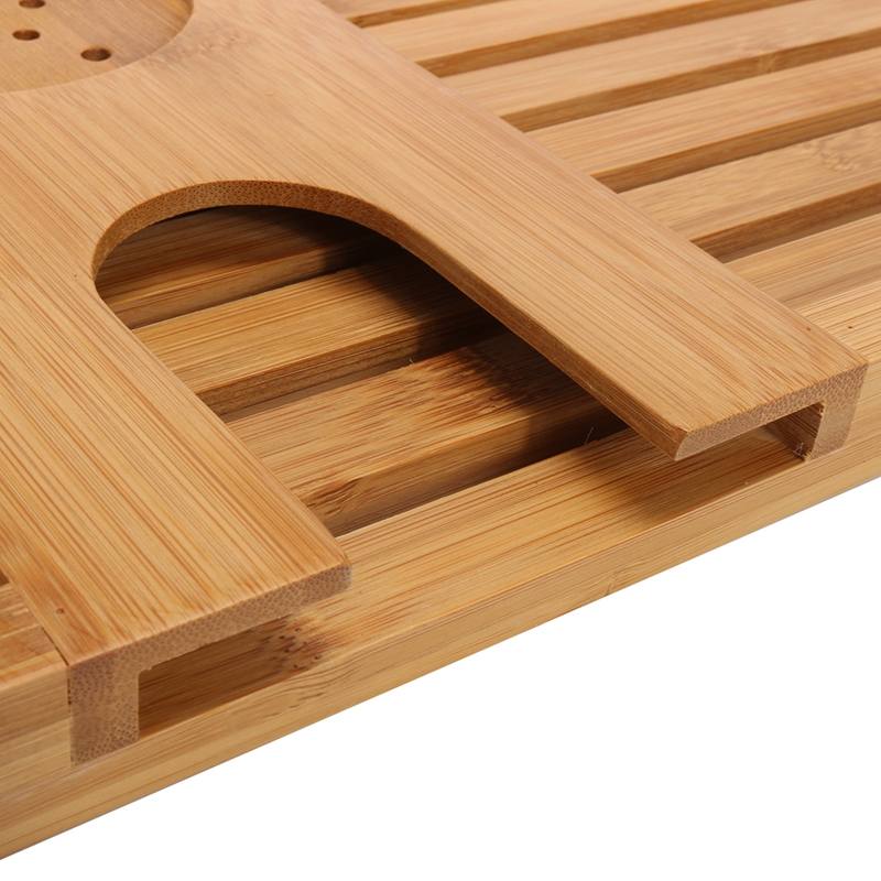 Wooden Bath Tray with Book Stand Wooden Bath Tray with Book Stand