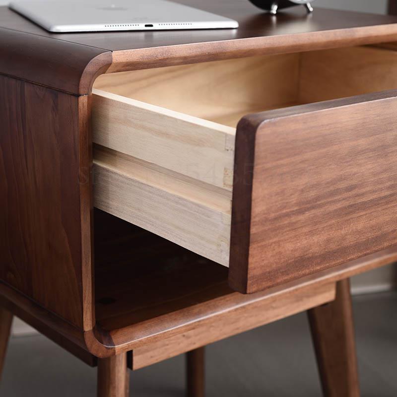 Wooden Bedside Table with Drawer Wooden Bedside Table with Drawer