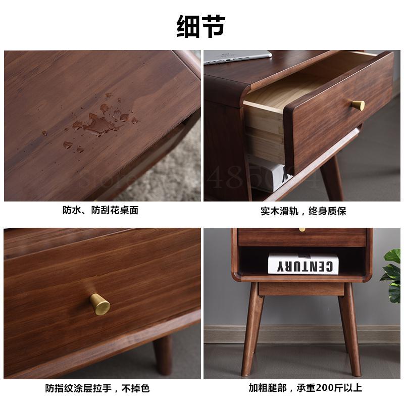 Wooden Bedside Table with Drawer Wooden Bedside Table with Drawer