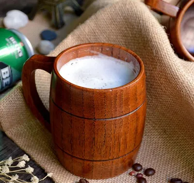 Wooden Beer Mug Party Cup Wooden Beer Mug Party Cup