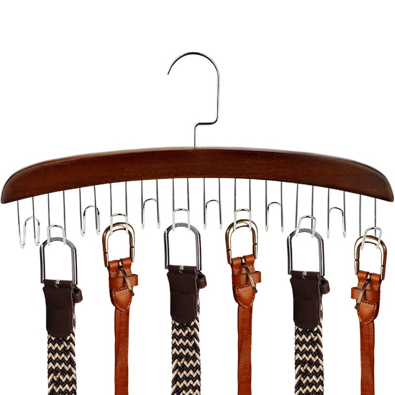 Wooden Belt and Tie Holder for Closet Wooden Belt and Tie Holder for Closet