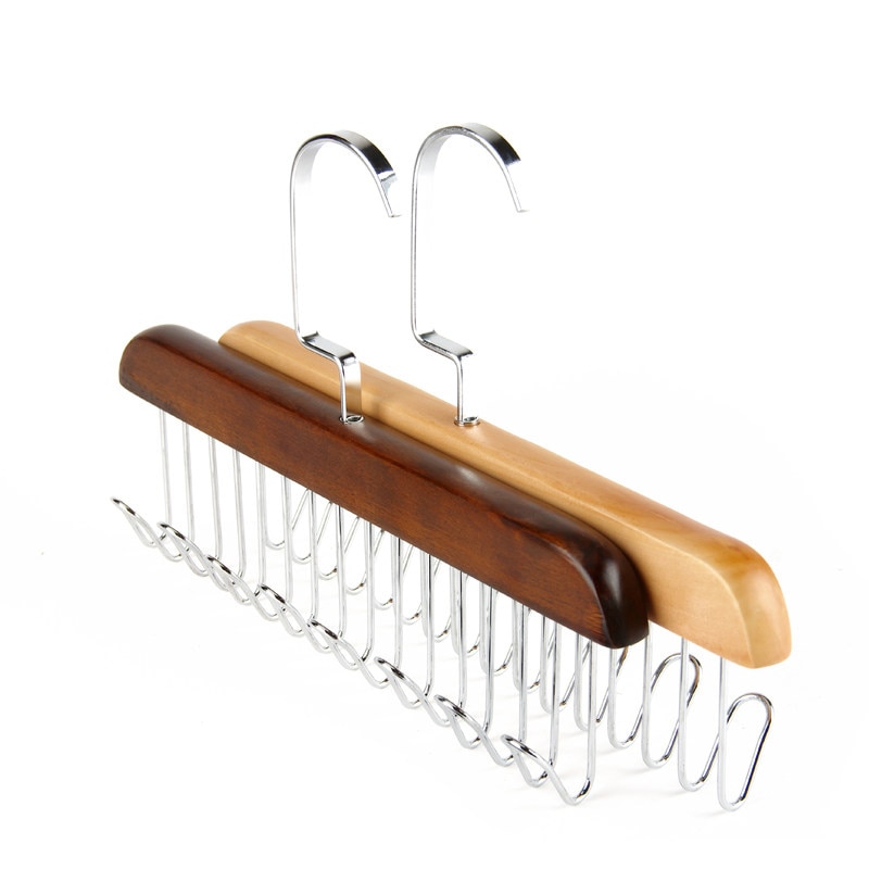 Wooden Belt and Tie Holder for Closet Wooden Belt and Tie Holder for Closet