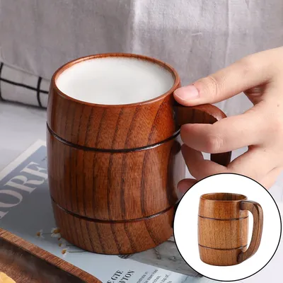 Wooden Big Belly Cups Wood Cups Beer Tea Coffee Milk Water Cup Kitchen Bar Drinkware Accessories Mug Gift Wooden Big Belly Cups Wood Cups Beer Tea Coffee Milk Water Cup Kitchen Bar Drinkware Accessories Mug Gift