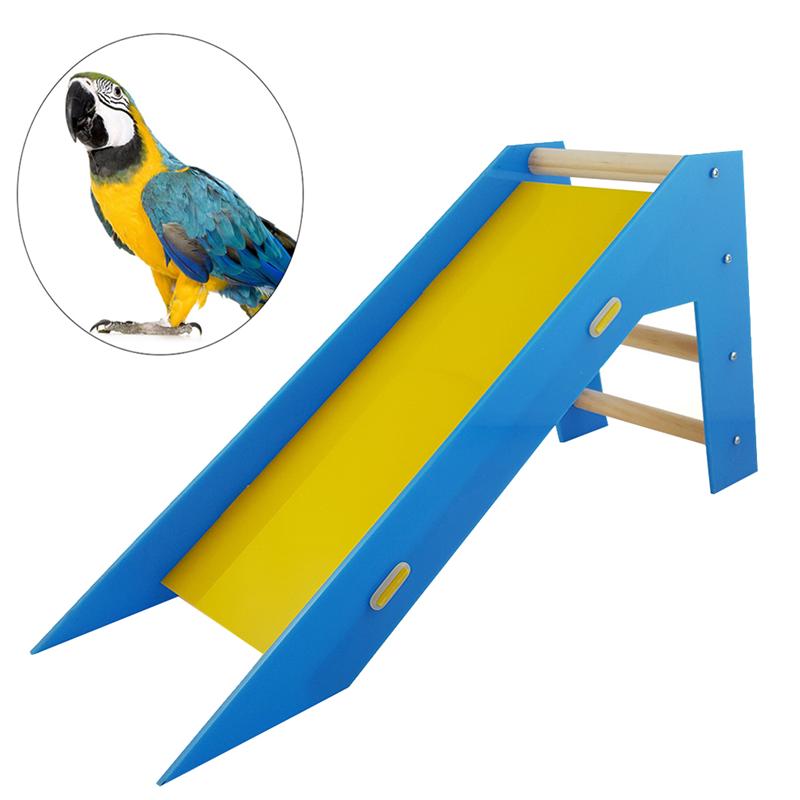 Wooden Bird Slide Training Toy Wooden Bird Slide Training Toy
