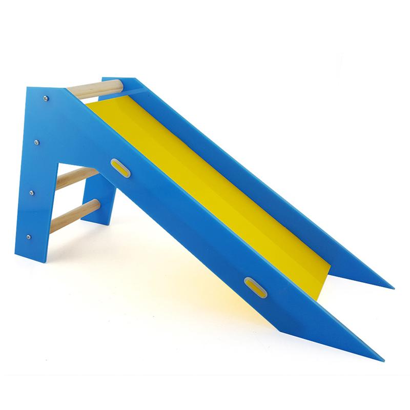 Wooden Bird Slide Training Toy Wooden Bird Slide Training Toy