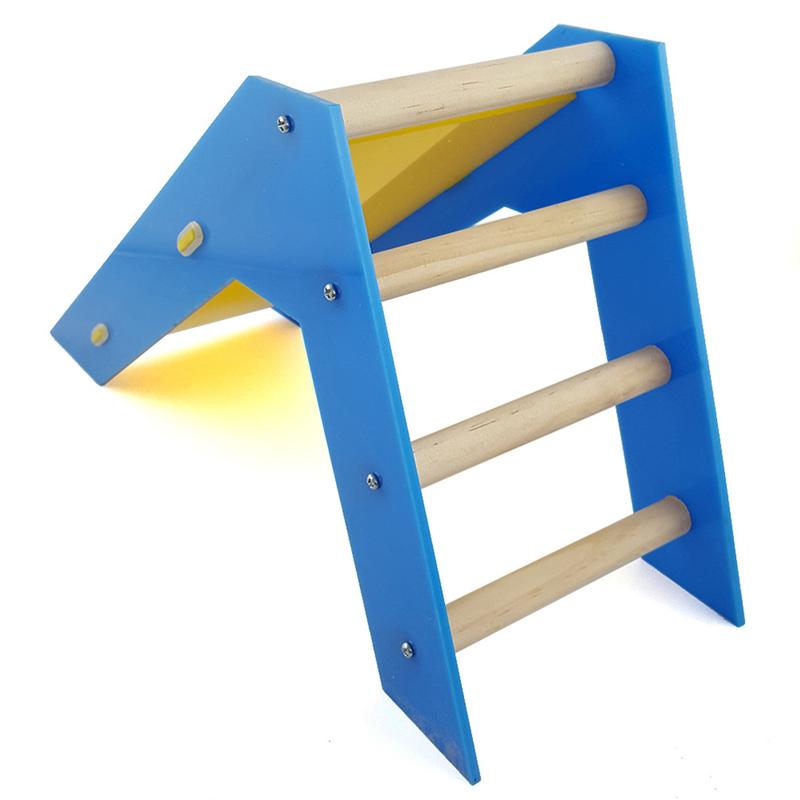 Wooden Bird Slide Training Toy Wooden Bird Slide Training Toy