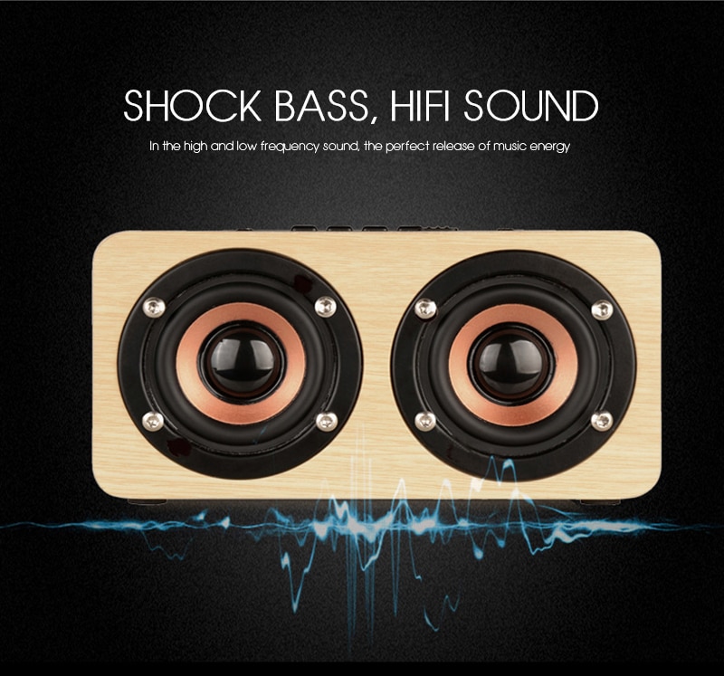 Wooden Bluetooth Speaker Portable Speaker Wooden Bluetooth Speaker Portable Speaker